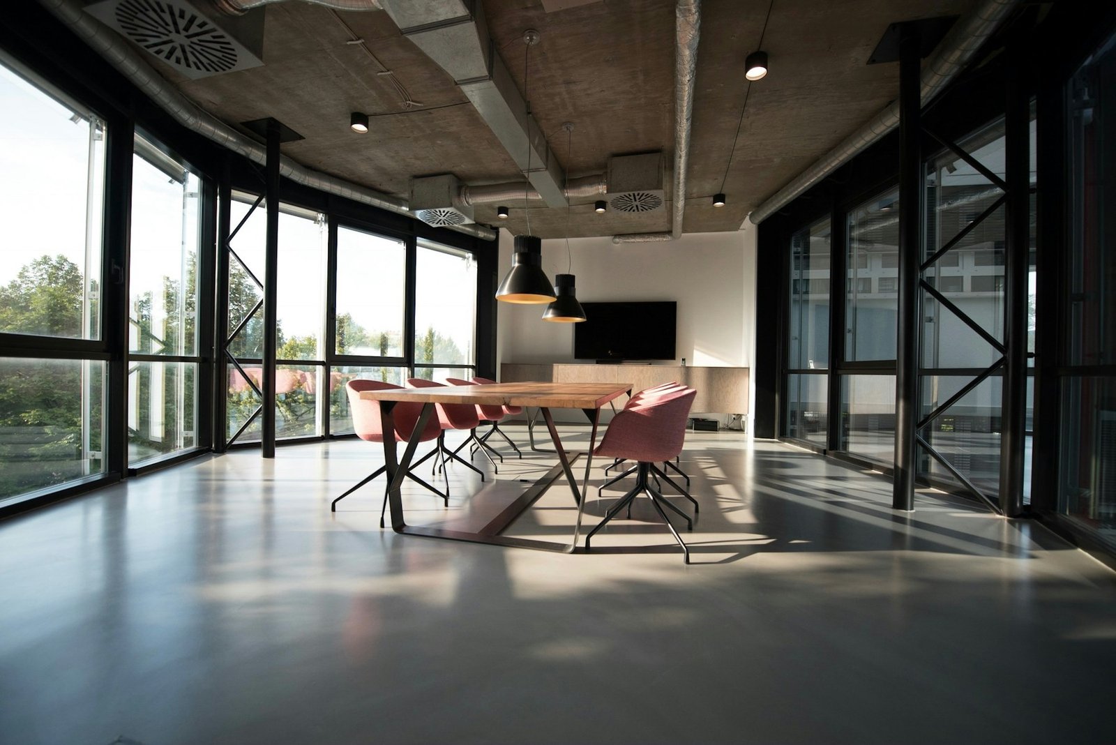 Ambiente comercial climatizado