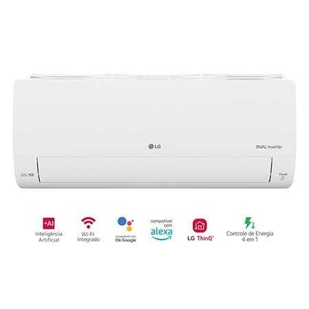 LG Dual Inverter 9.000 BTUs